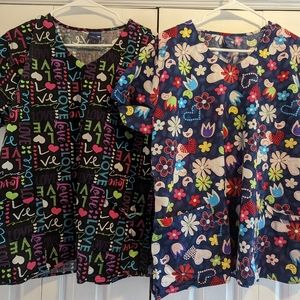 Zoe+Chloe - Scrub Tops - Lot of 2 - XL